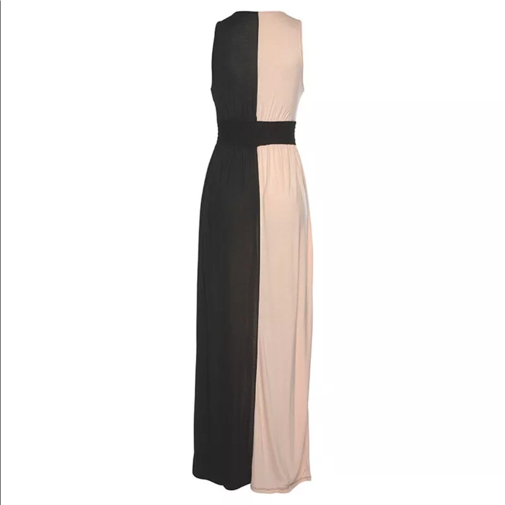5⭐️🆕Casual Color Block Maxi - Picture 4 of 6
